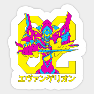 NEON EVA_02 Sticker